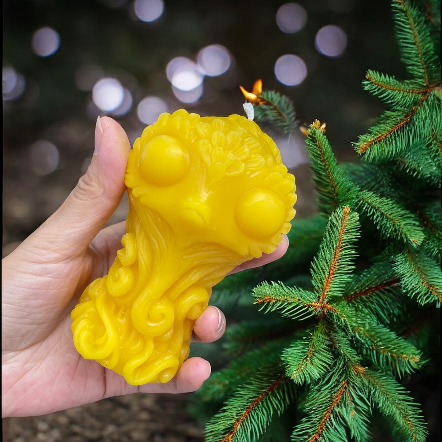 3D silicone mold - mystical magic creature - alien mold for candle soap resin 4”