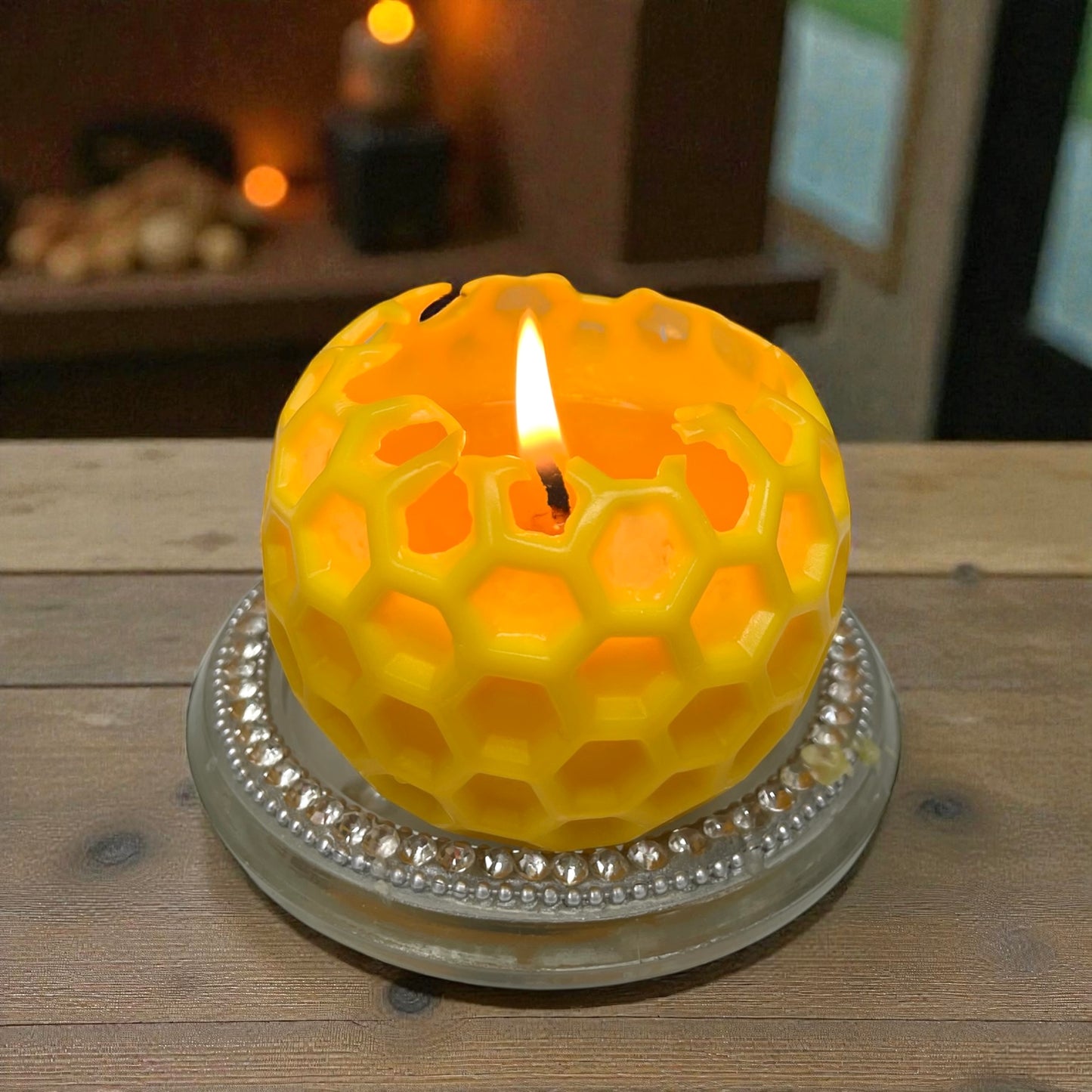 3D Honeycomb ball mold 3”