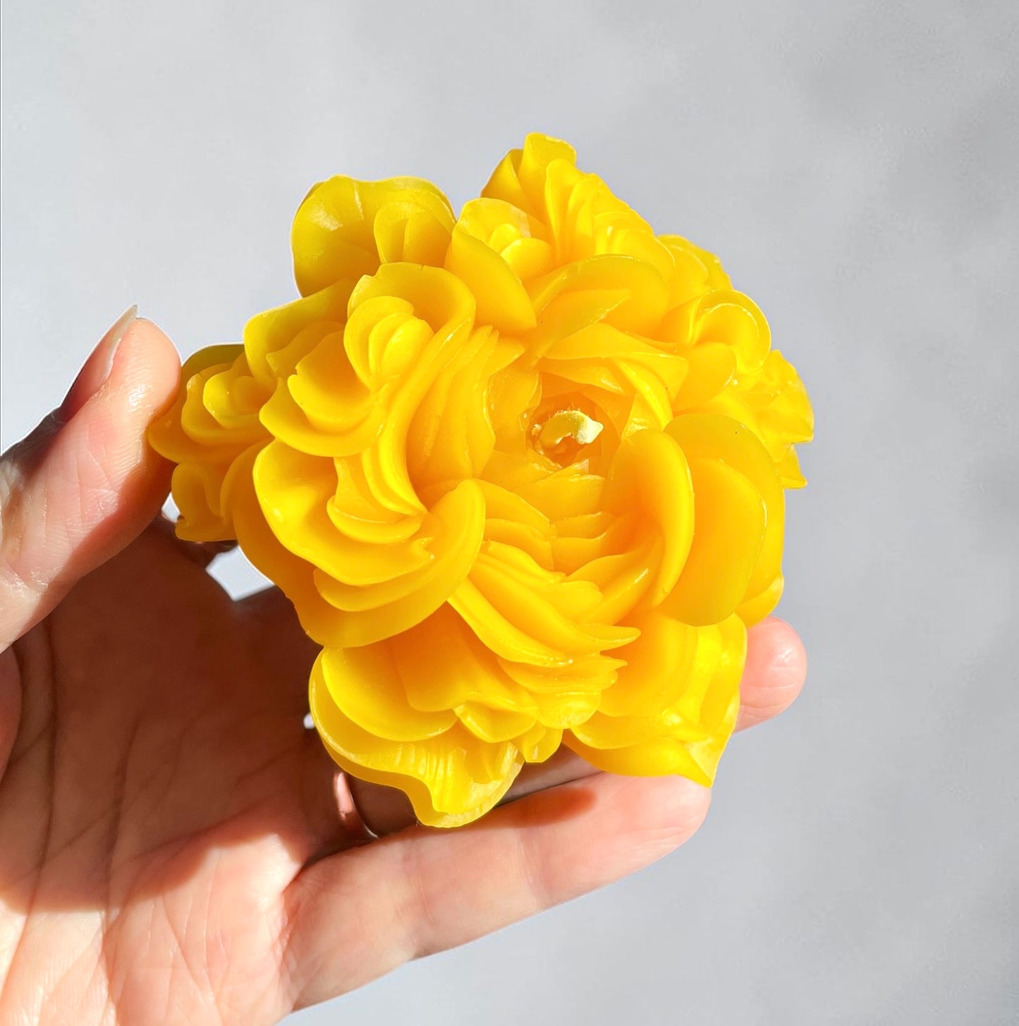 Pure beeswax Austin rose candles