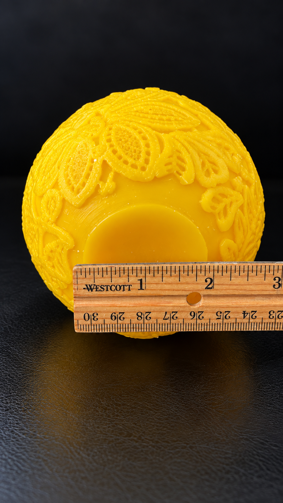 Silicone lace luminary mold - container planter mold