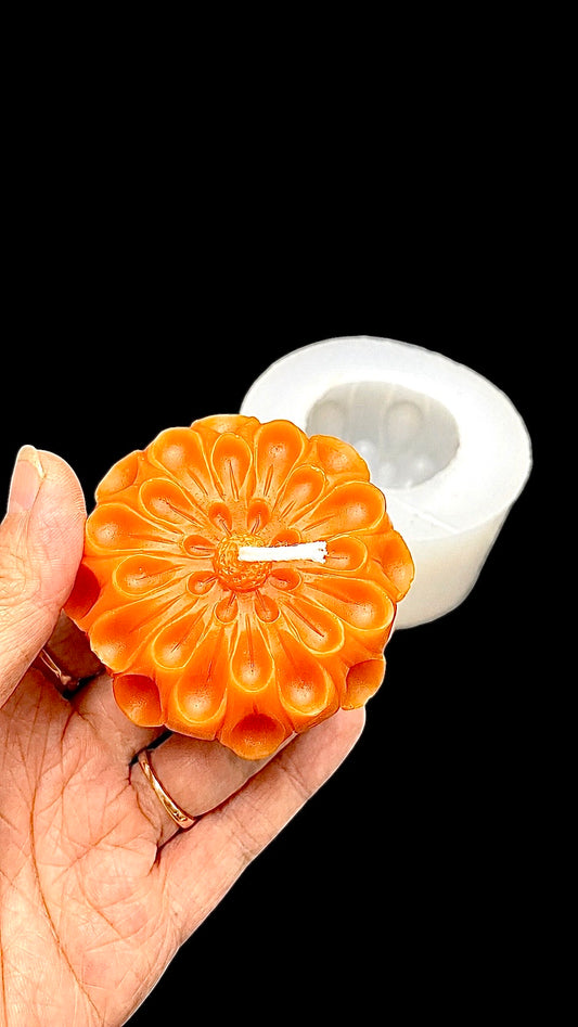 3D flower mold for candle soap