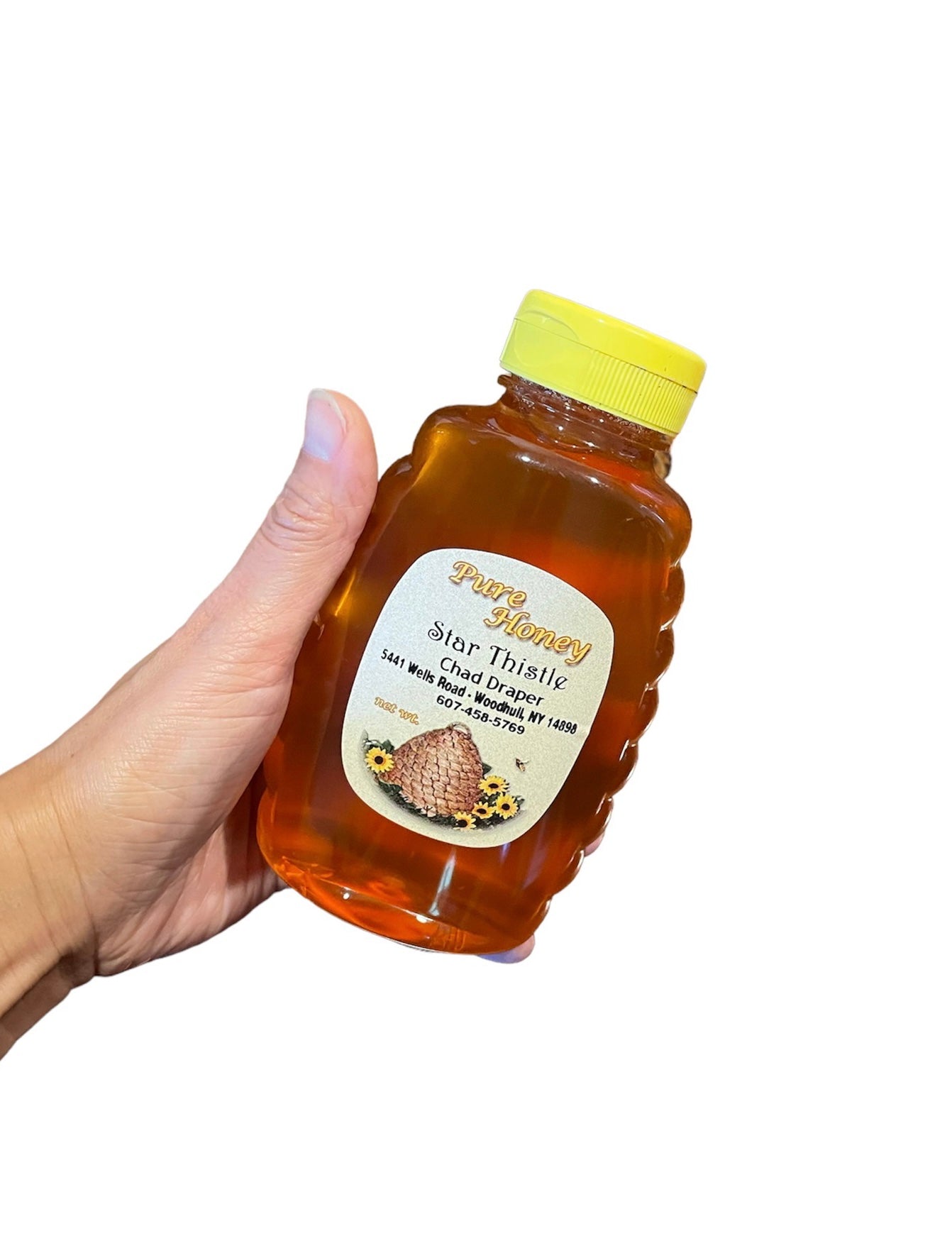 1 lb 100% pure honey from local bee farm in western New York