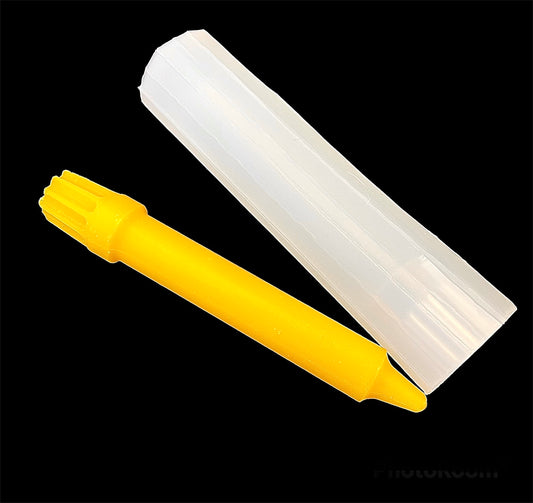 6 1/4” Silicone colonial taper candle mold - single cavity