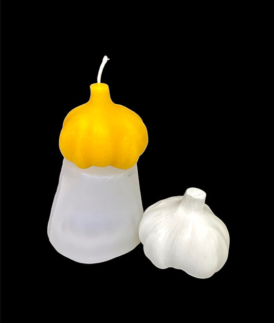 3D silicone garlic bulb mold for candle soap resin