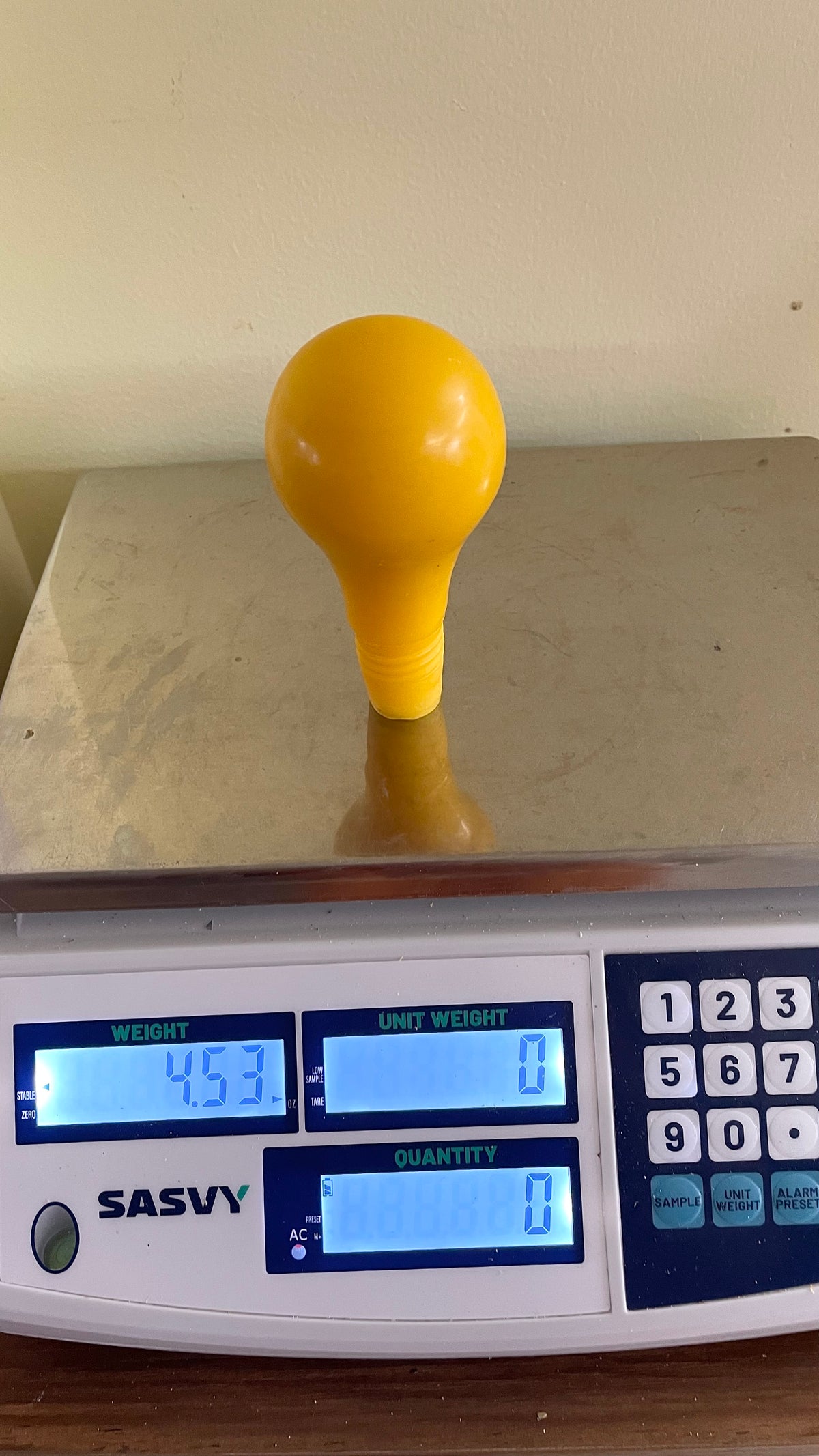 3D silicone light bulb mold