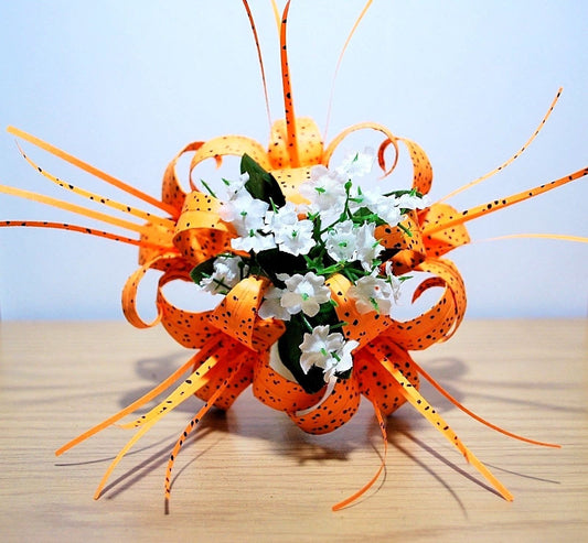 origami lilies - paper lily - tiger lily - day lily - lily bouquet - lily flower - birthday bouquet - anniversary bouquet