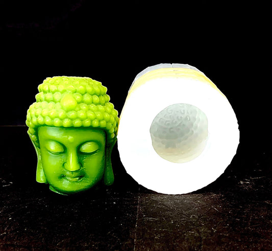 Silicone Mold - Silicone candle Mold - silicone soap mold - Chinese Buddha - Buddha statue - homemade