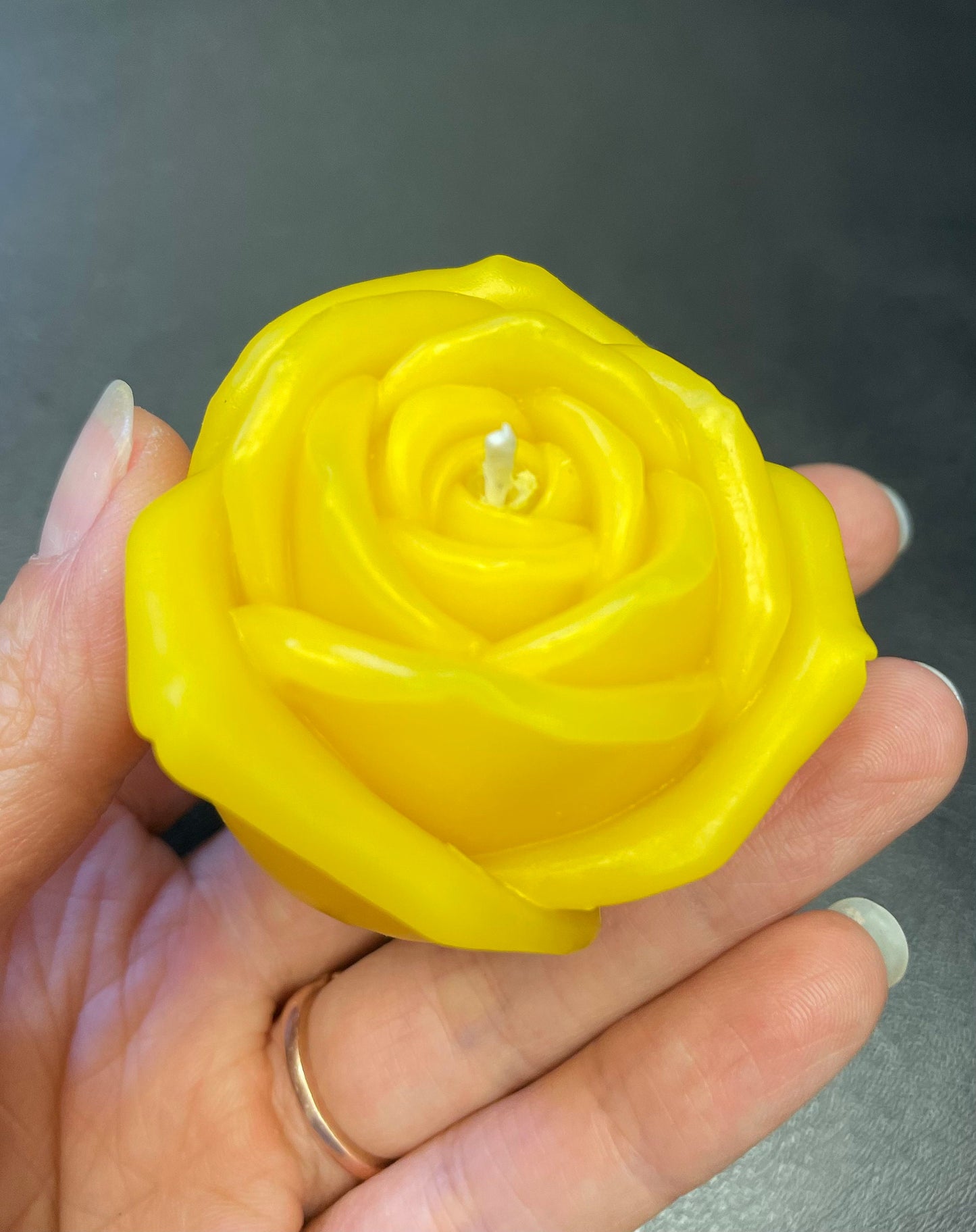 3D Silicone ROSE mold - silicone flower mold - votive candle - lotion bar - flower soap