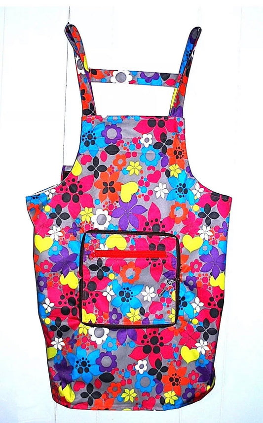 waterproof apron for candle maker - apron for honey extracting - PVC coated - homemade - high quality fabric