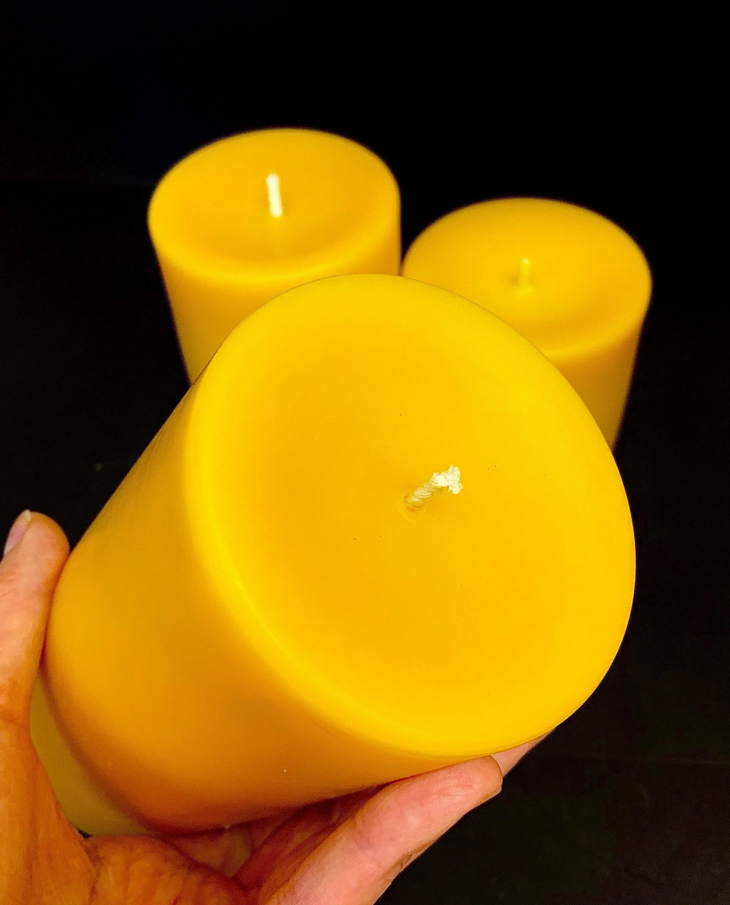 Big silicone pillar candle mold - round cylinder mold - soap resin mold - homemade - 3” x 9.5”
