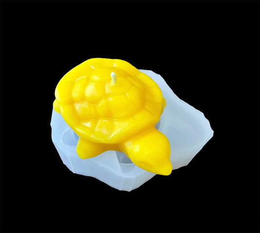 3D Silicone turtle Mold - turtle candle soap resin mold - paper weight mold