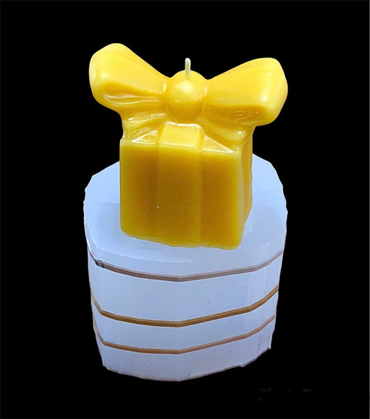 3D Silicone gift box candle soap Mold - resin mold - homemade