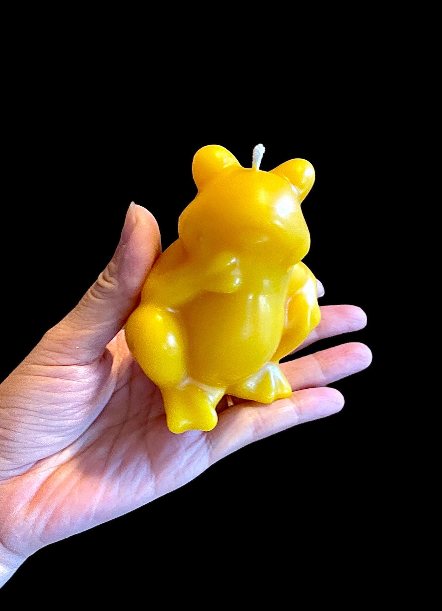 3.5” 3D Silicone frog mold - pillar candle soap lotion bar resin mould - homemade