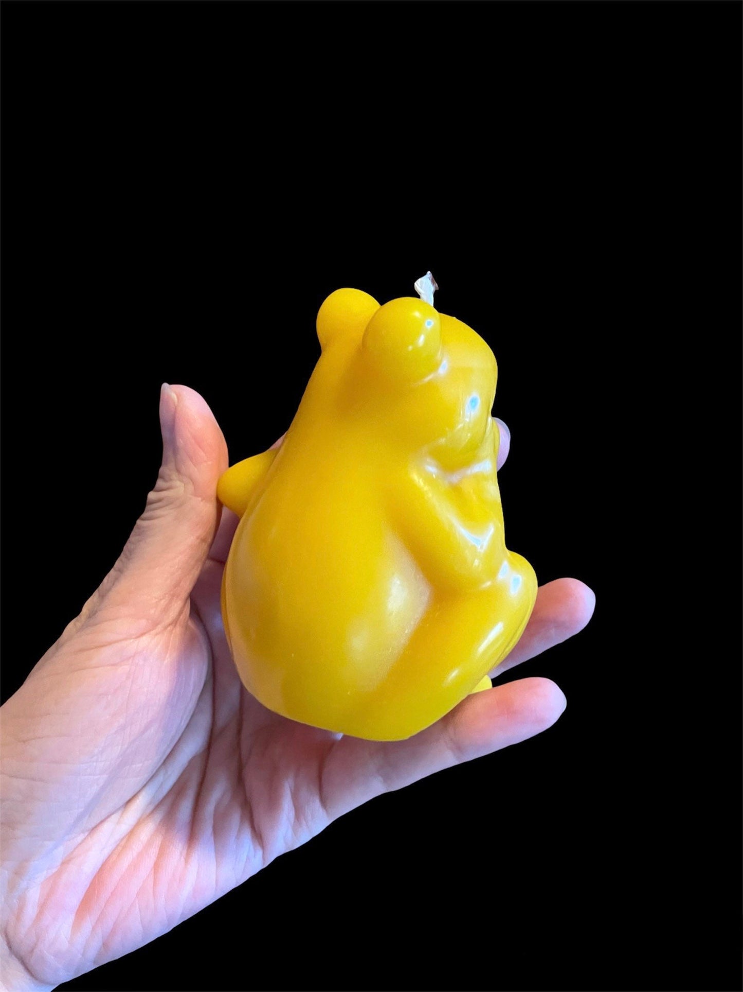 3.5” 3D Silicone frog mold - pillar candle soap lotion bar resin mould - homemade