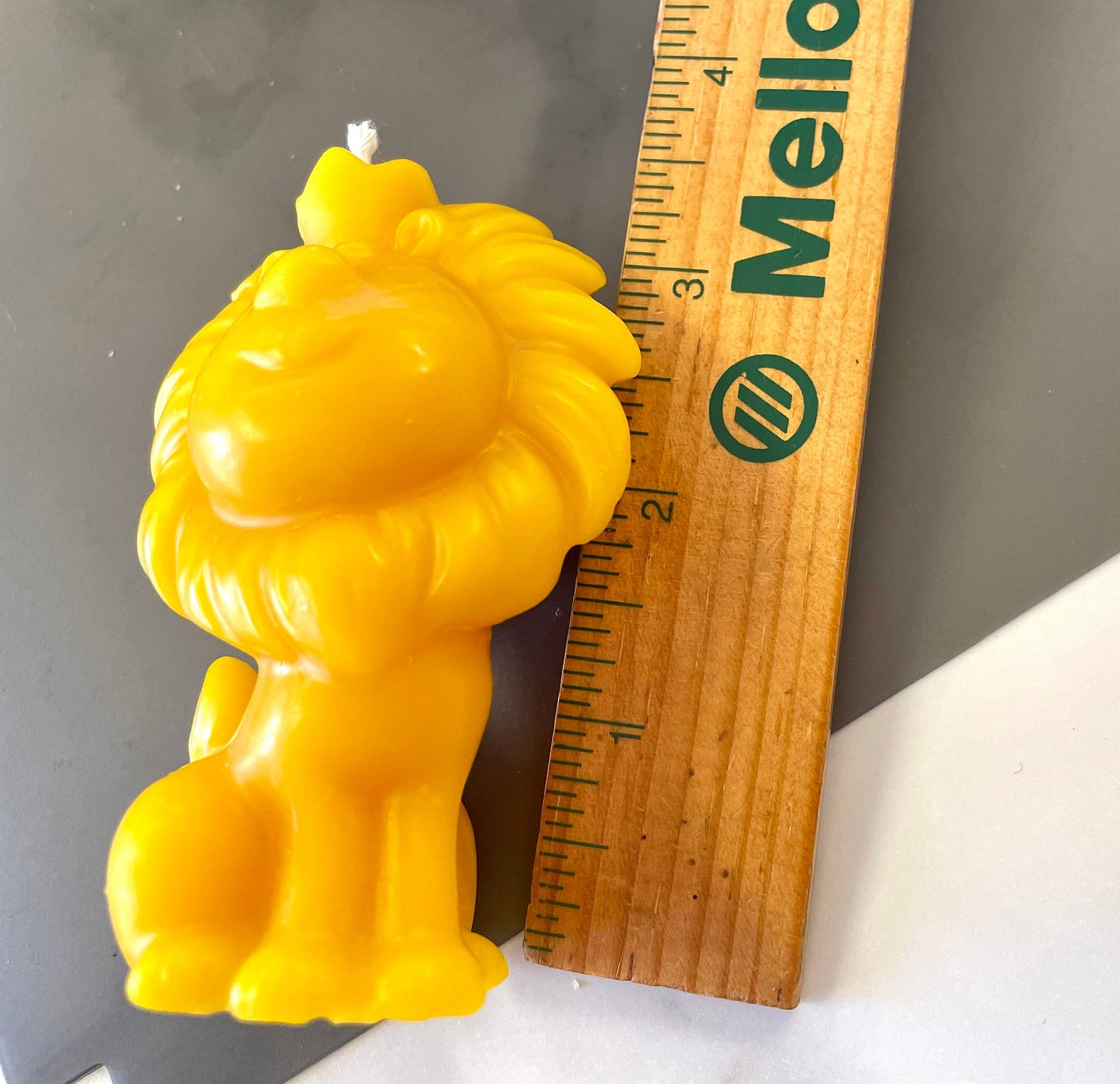 3.5” 3D Silicone lion king mold - pillar candle soap lotion bar resin mould - homemade