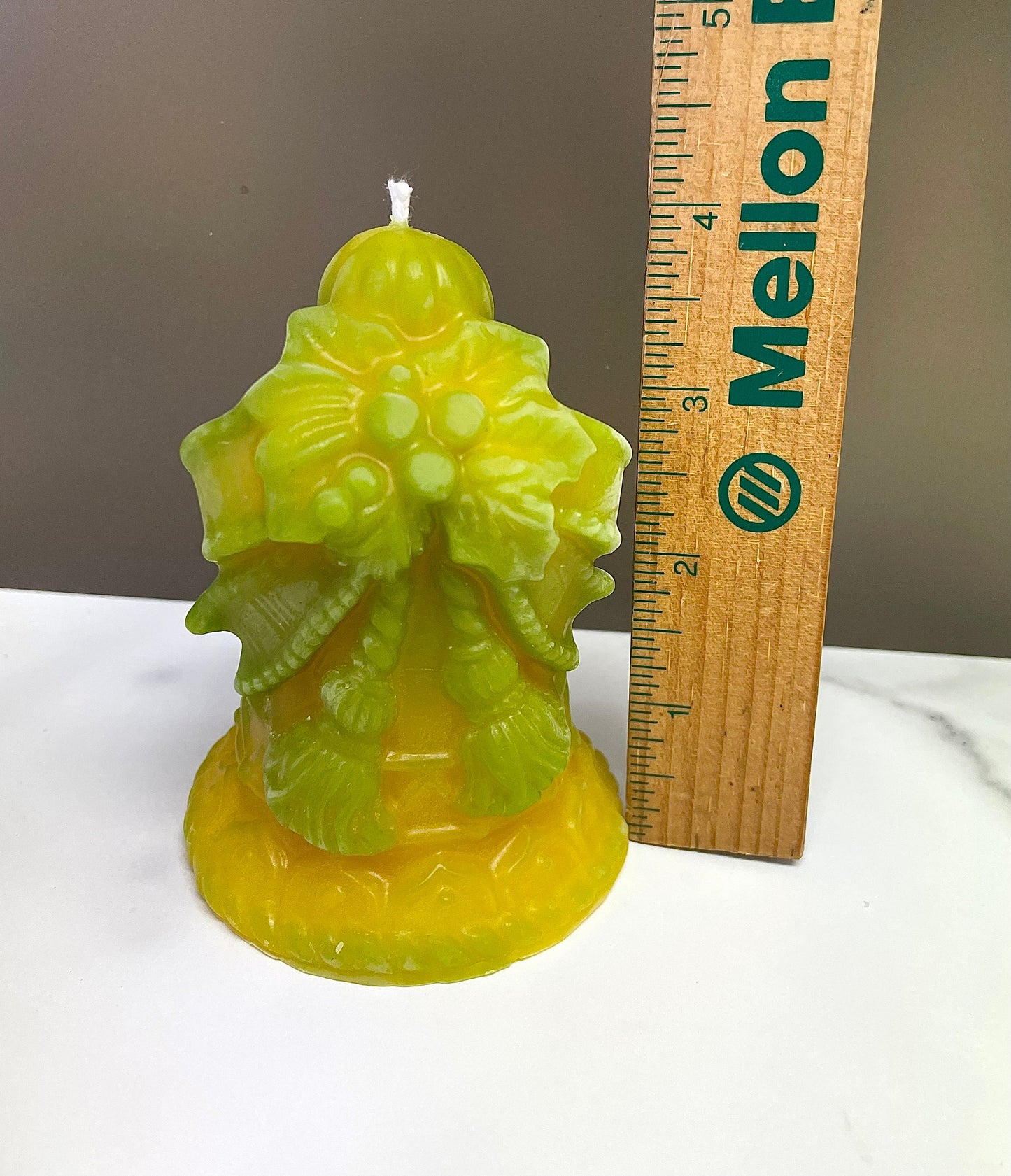 4” 3D Silicone Christmas bell Mold - Christmas candle soap mold - gingle bell mold - food grade