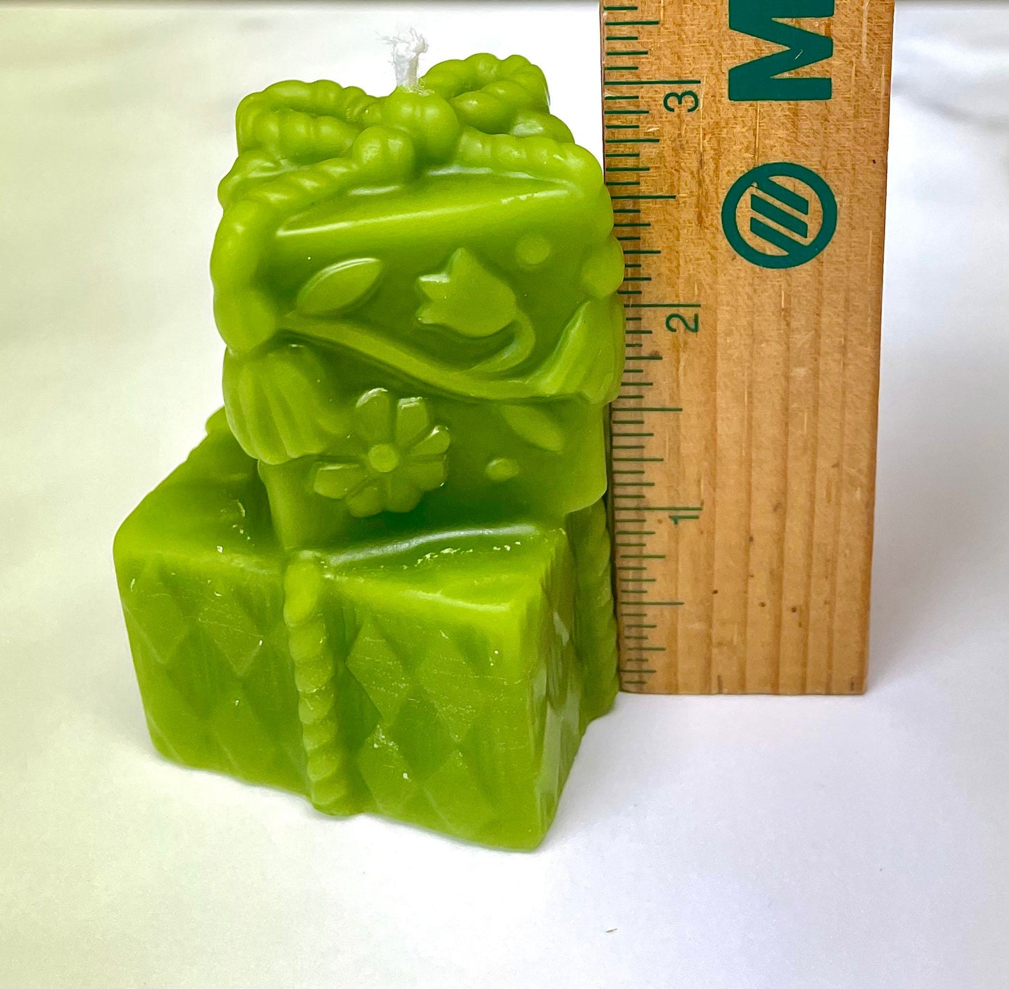 3” Silicone gift box candle soap Mold - resin mold - homemade