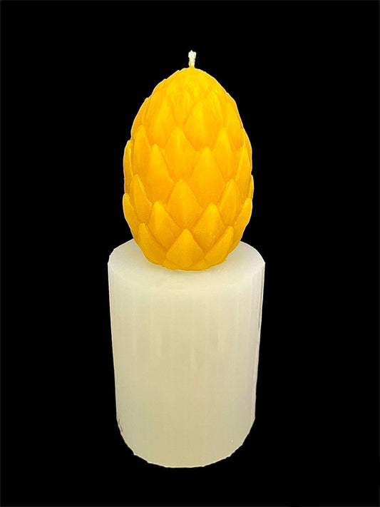 3.75” silicone dragon egg mold - candle soap resin mold